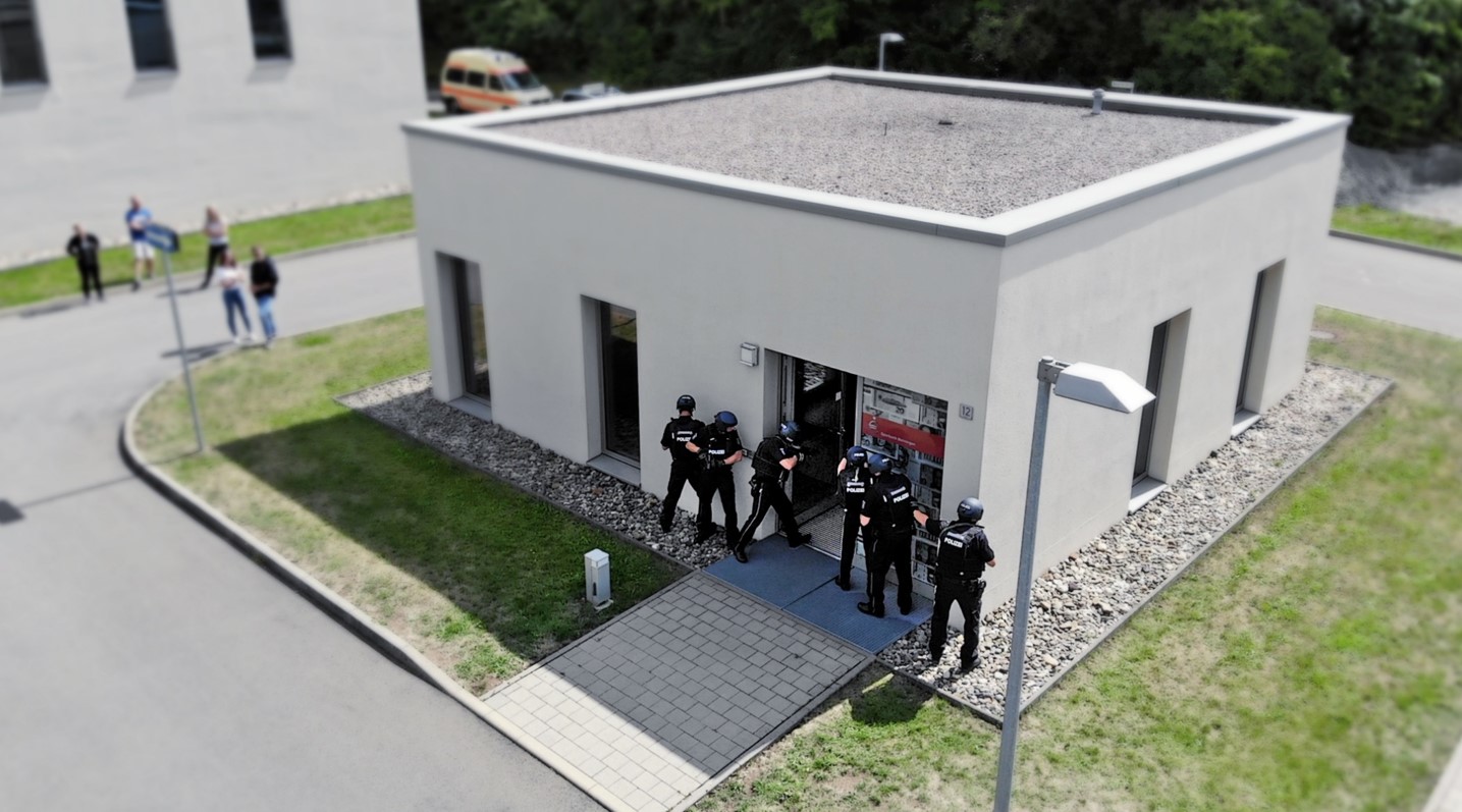 Ausbildung Polizeischüler Training