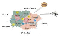 Grafik des Zuständigkeitsbereichs der LPI Jena