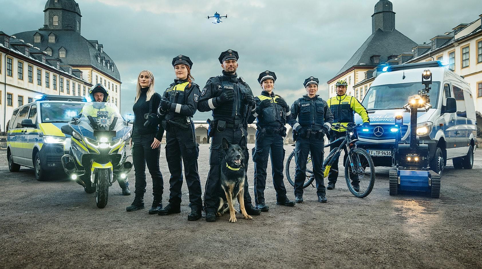 Mit voller Stärke anrollen