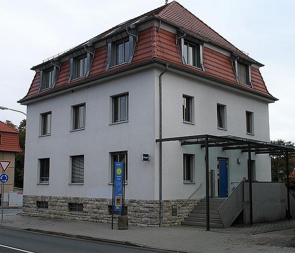 Das Bild zeigt das Gebäude der Polizeistation Leinefelde
