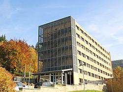Dienstgebäude der Landespolizeiinspektion Suhl