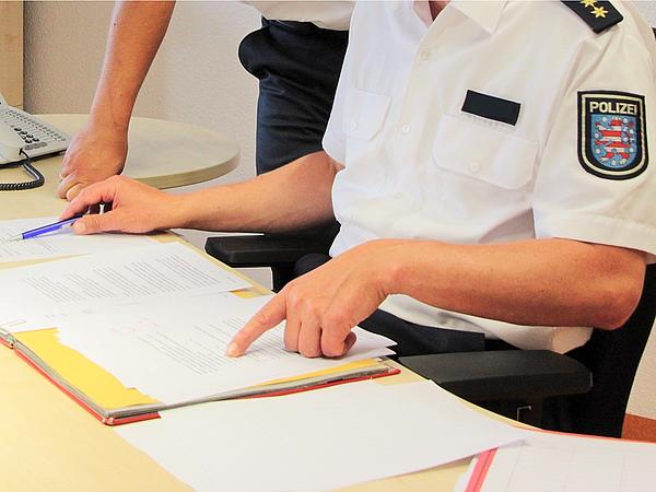 Ernennung der Polizeischüler