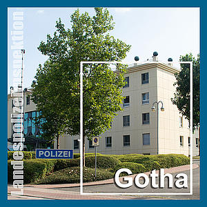 Grafik der Polizeidienststelle Gotha