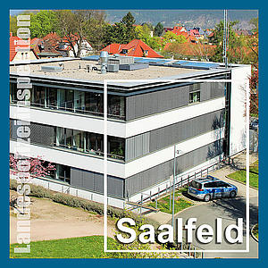 Grafik der Polizeidienststelle Saalfeld