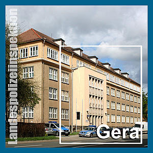 Grafik der Polizeidienststelle Gera
