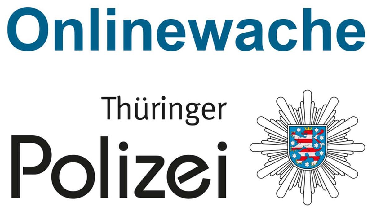 Hier gelangen Sie zur Onlinewache der Thüringer Polizei