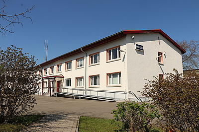 Gebäude der Polizeistation Arnstadt