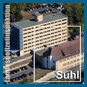 Grafik der Polizeidienststelle Suhl