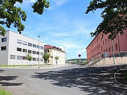 Dienstgebäude der Fachhochschule