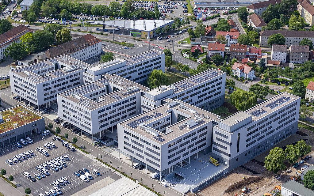 Luftaufnahme LKA nach dem Neubau