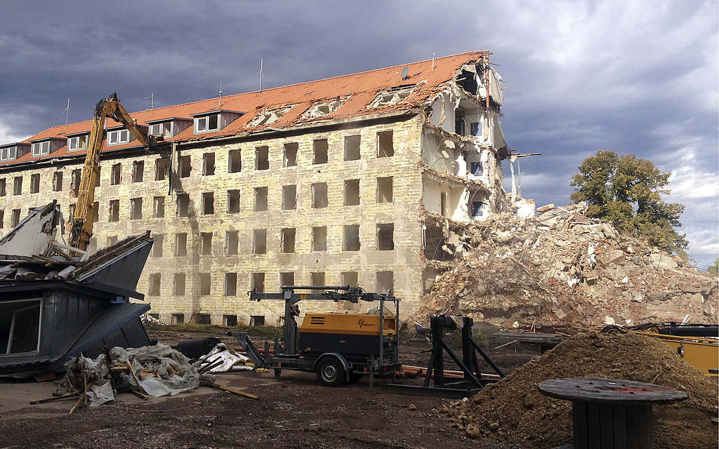 Abrissarbeiten